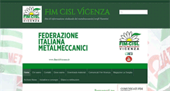 Desktop Screenshot of fimcislvicenza.it